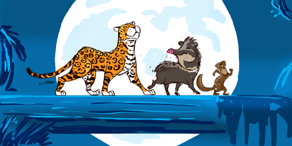 No momento, você está visualizando Ilustrador cria nova versão de “O Rei Leão” com animais da Amazônia