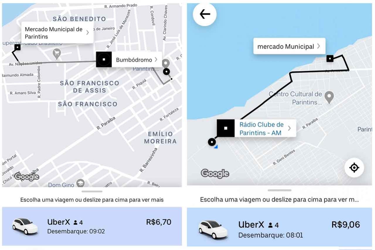 No momento, você está visualizando Uber inicia corridas em Parintins