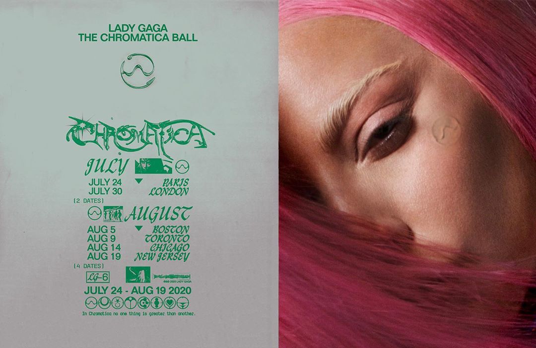 No momento, você está visualizando Lady Gaga anuncia a turnê Chromatica Ball