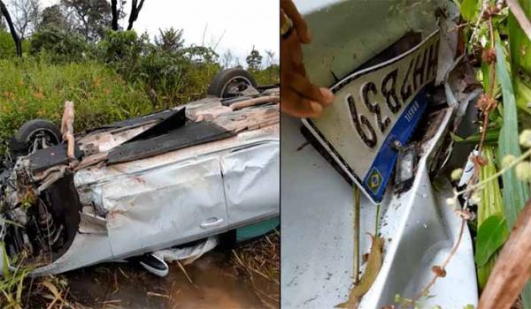 No momento, você está visualizando Carro de suspeito de matar miss é encontrado destruído