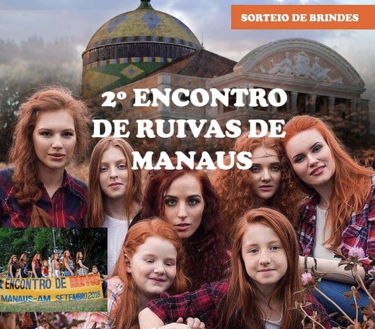 No momento, você está visualizando Manaus terá o 2º encontro de ruivos