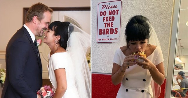No momento, você está visualizando Lily Allen e David Harbour, de “Stranger Things”, se casam em Las Vegas