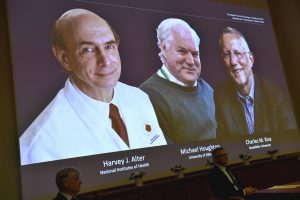 Leia mais sobre o artigo Nobel de Medicina premia descobridores do vírus da Hepatite C