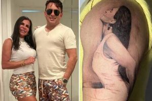 Leia mais sobre o artigo Gretchen rebate críticas após marido tatuar sua foto no braço
