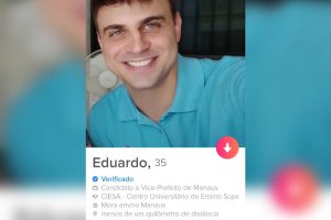 Leia mais sobre o artigo Candidato a vice-prefeito de Manaus divulga propostas no Tinder