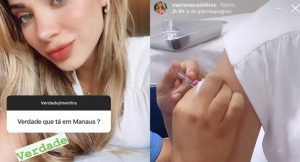 Leia mais sobre o artigo Miss Amazonas faz postagem tomando vacina e causa revolta nas redes sociais