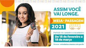Leia mais sobre o artigo Meia – Passagem 2021: faça o seu cadastro ou recadastro e garanta o benefício