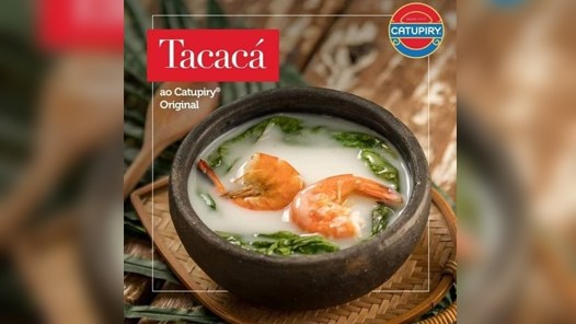 No momento, você está visualizando Marca que lançou tacacá com catupiry apaga post após repercussão