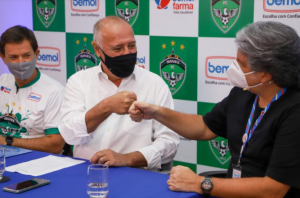 Leia mais sobre o artigo Bemol renova parceria com Manaus F.C. e anuncia venda da camisa oficial nas lojas