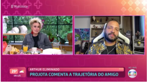 Leia mais sobre o artigo Gafe: Projota diz que Fiuk será eliminado, mas ator não está no paredão