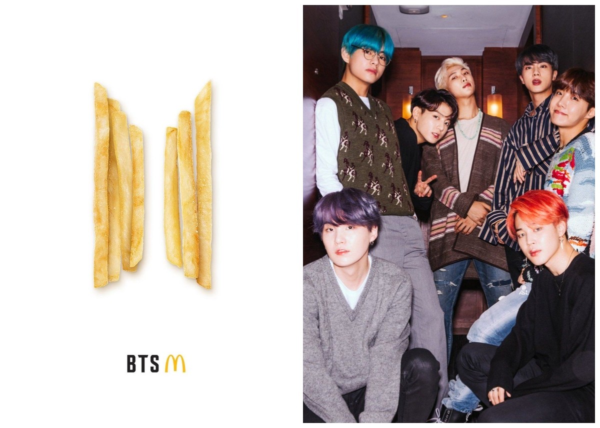 No momento, você está visualizando BTS assina combo para McDonald’s com lançamento mundial