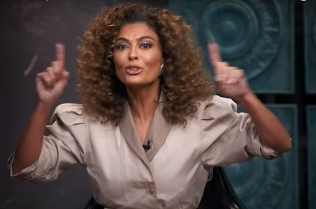 Leia mais sobre o artigo Juliana Paes revela que tapa-sexo de ator caiu durante cena picante
