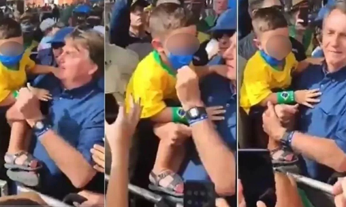 Leia mais sobre o artigo Bolsonaro abaixa máscara de criança para tirar foto em evento no RN