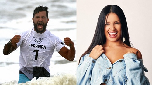 Leia mais sobre o artigo Campeão olímpico, Ítalo Ferreira quer conhecer Juliette após flerte no Twitter