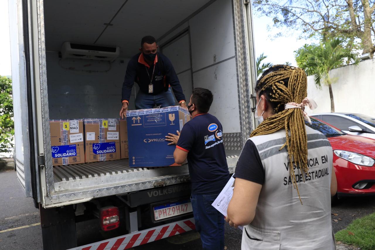 Leia mais sobre o artigo Amazonas recebe 32.760 vacinas da Pfizer para vacinação contra Covid-19