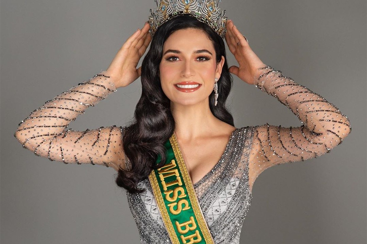 Leia mais sobre o artigo Miss Brasil Julia Gama vai trabalhar com Faustão na Band