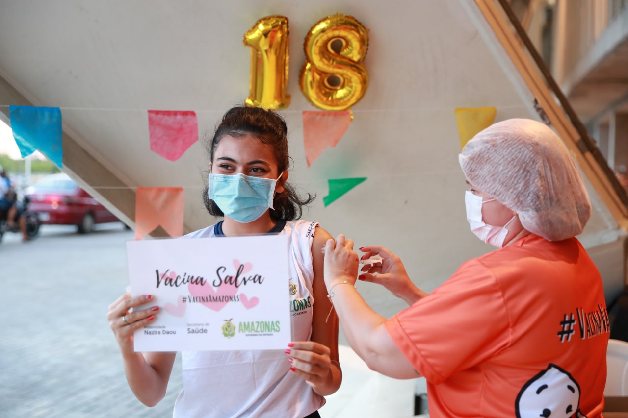 Leia mais sobre o artigo Manaus ultrapassa 1,5 milhão de doses aplicadas de vacina contra Covid