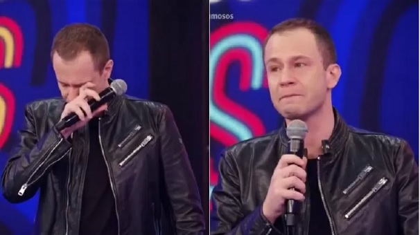 No momento, você está visualizando Tiago Leifert chora e manda recado para Faustão