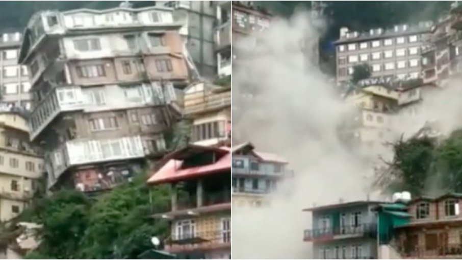 Leia mais sobre o artigo Prédio de 8 andares desaba após forte chuva; veja no vídeo