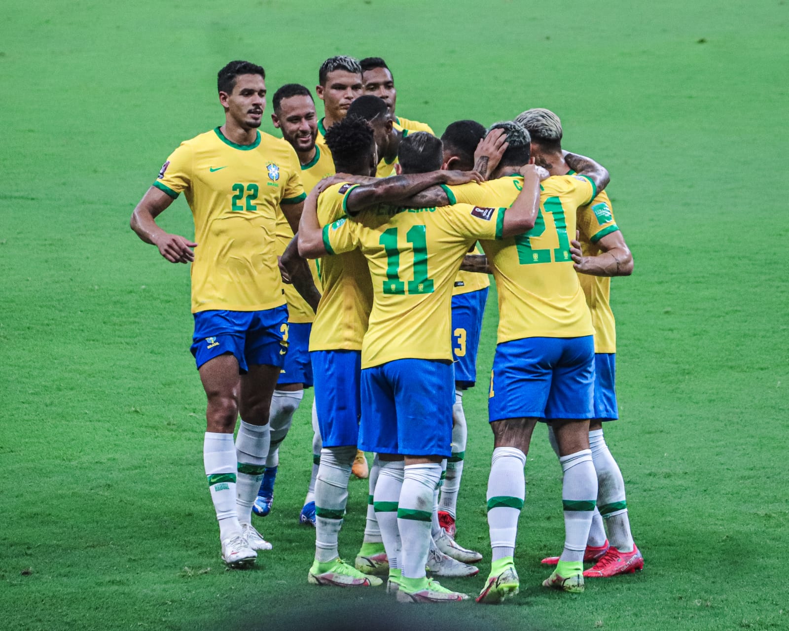 Leia mais sobre o artigo Brasil goleia o Uruguai por 4 a 1 na Arena da Amazônia