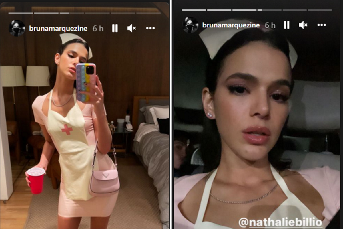 Leia mais sobre o artigo Bruna Marquezine se fantasia de enfermeira no Halloween e irrita o Conselho de Enfermagem