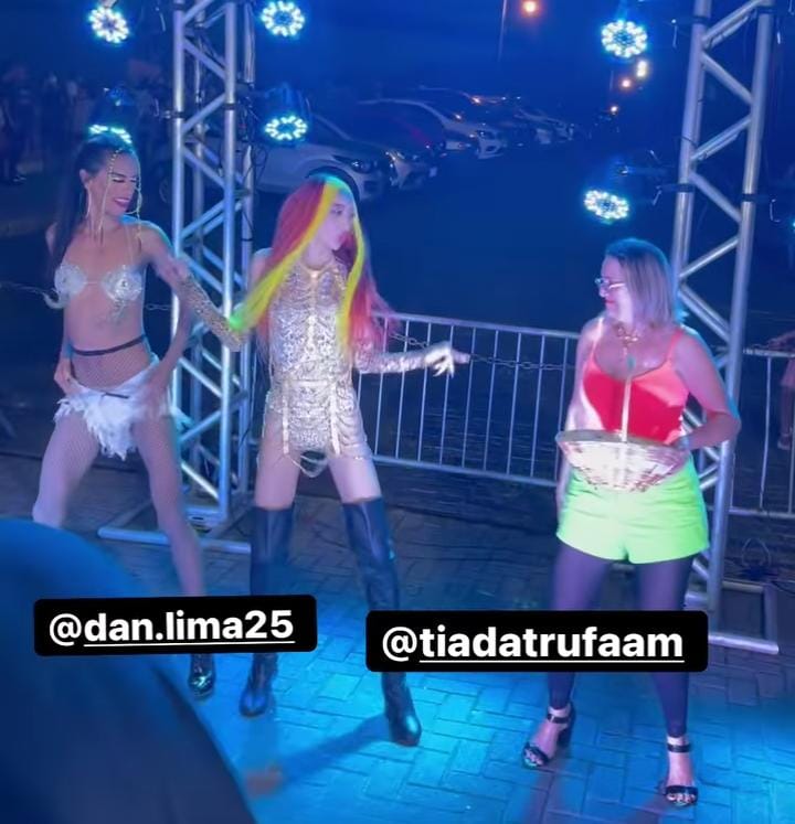 Leia mais sobre o artigo Tia da Trufa do Amazonas grava clipe com Ruivinha de Marte e influencers