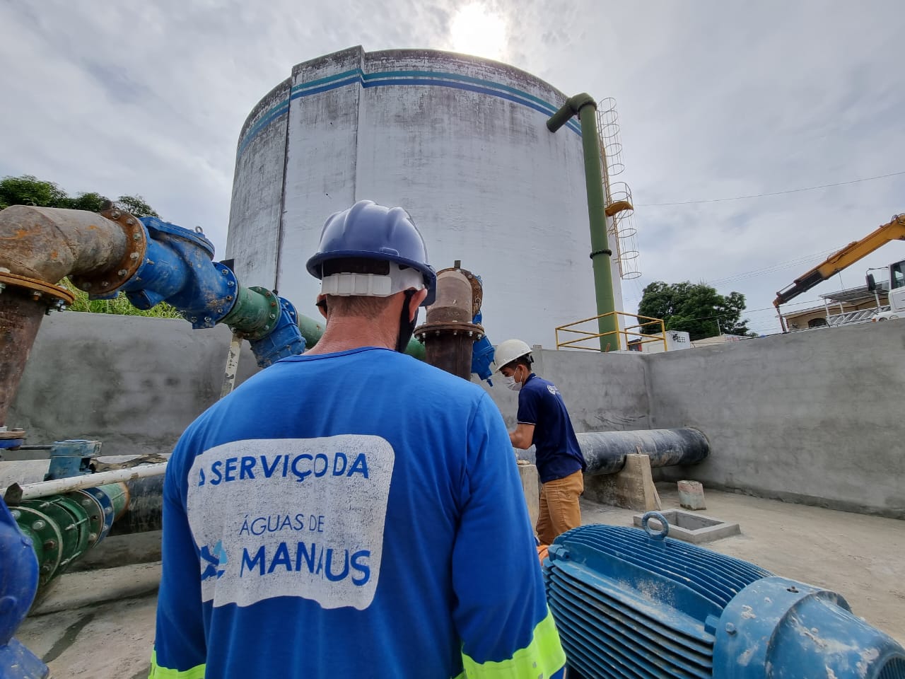 Leia mais sobre o artigo Nova estação elevatória de água vai melhorar o abastecimento na zona Norte de Manaus