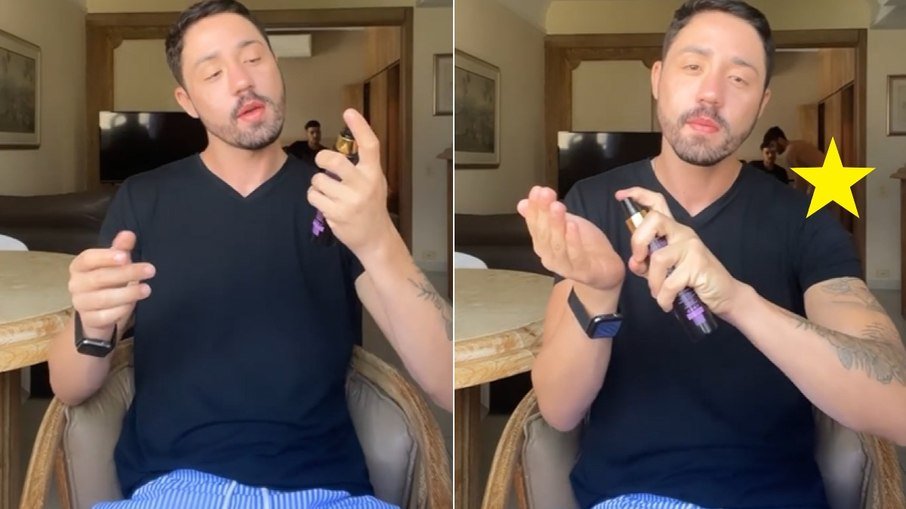 No momento, você está visualizando Rico Melquiades comete gafe e mostra amigo pelado em publi