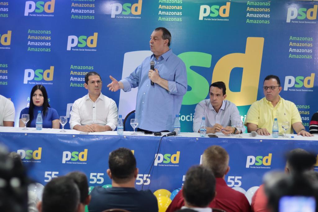 Leia mais sobre o artigo PSD lança candidatura à reeleição de Omar Aziz ao Senado