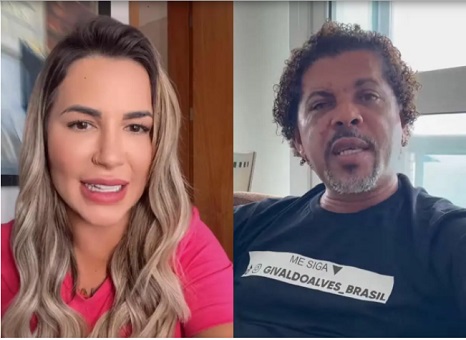 Leia mais sobre o artigo Deolane Bezerra troca farpas com mendigo Givaldo Alves