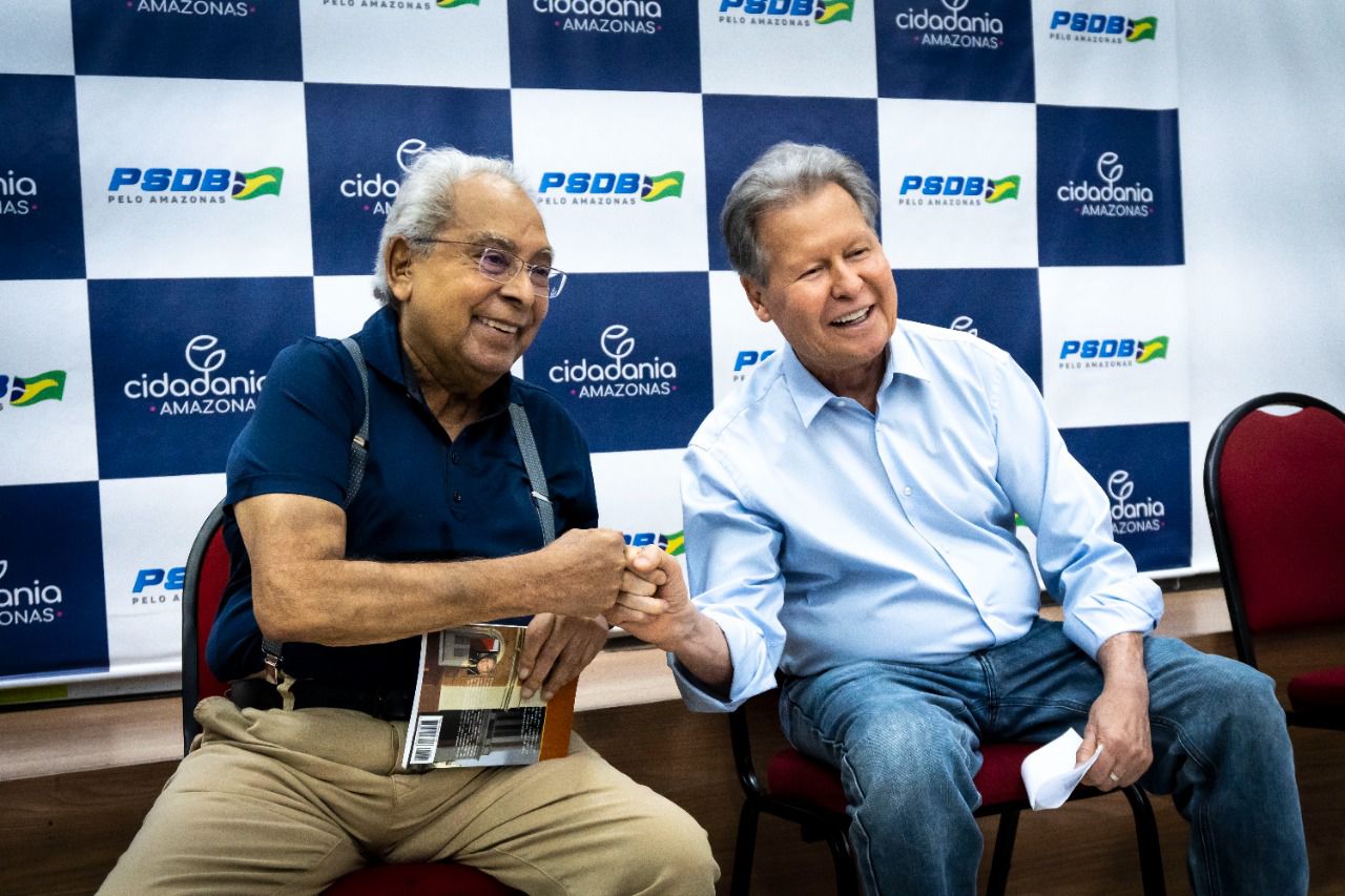 Leia mais sobre o artigo Amazonino e Arthur fazem reunião preparatória com pré-candidatos da federação PSDB-Cidadania