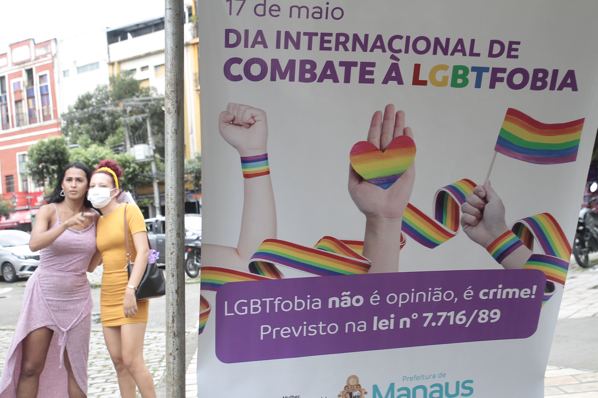 Leia mais sobre o artigo Em Manaus, população recebe informativo sobre direitos das pessoas LGBTQIA+