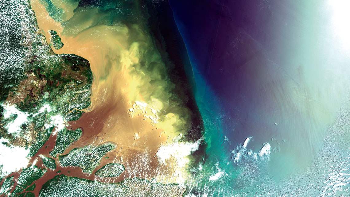 No momento, você está visualizando Rio Amazonas constrói barreira no oceano Atlântico