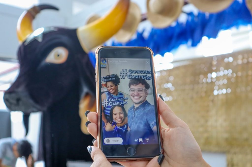 Leia mais sobre o artigo Filtros do Festival Folclórico de Parintins nas redes sociais já alcançaram mais de 25 mil pessoas