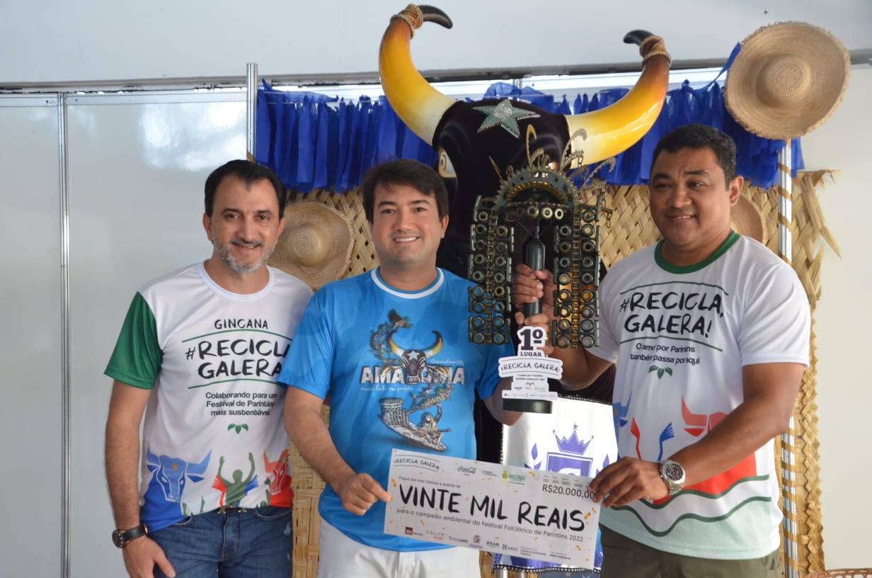 Leia mais sobre o artigo Caprichoso é o campeão ambiental do Festival de Parintins no “Recicla Galera”