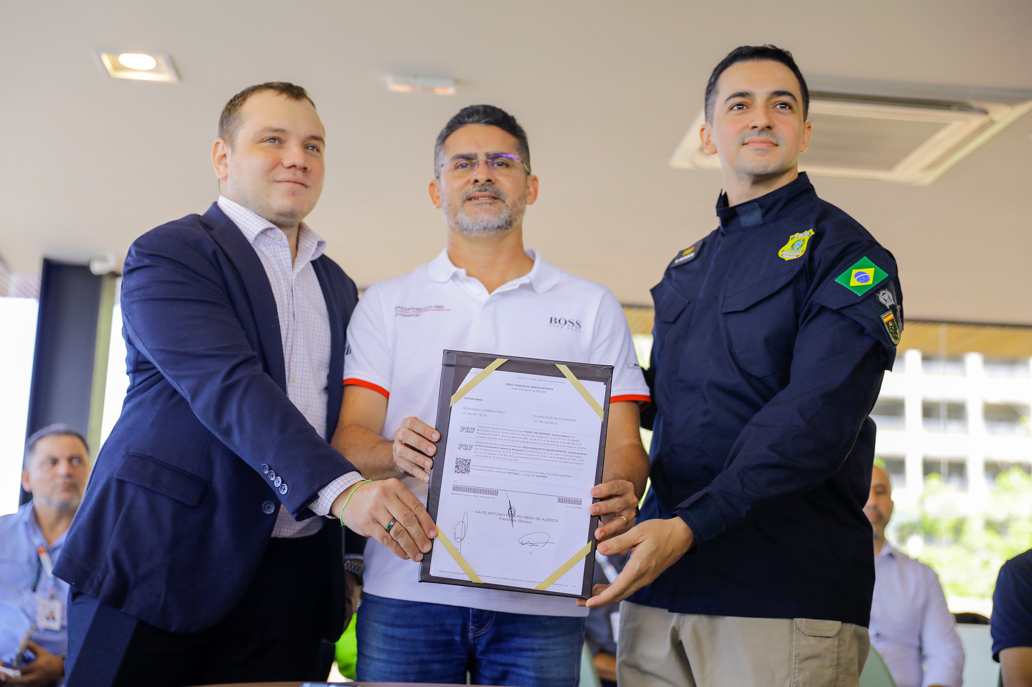 No momento, você está visualizando Polícia Rodoviária Federal e Prefeitura de Manaus assinam acordo para compartilhamento de dados