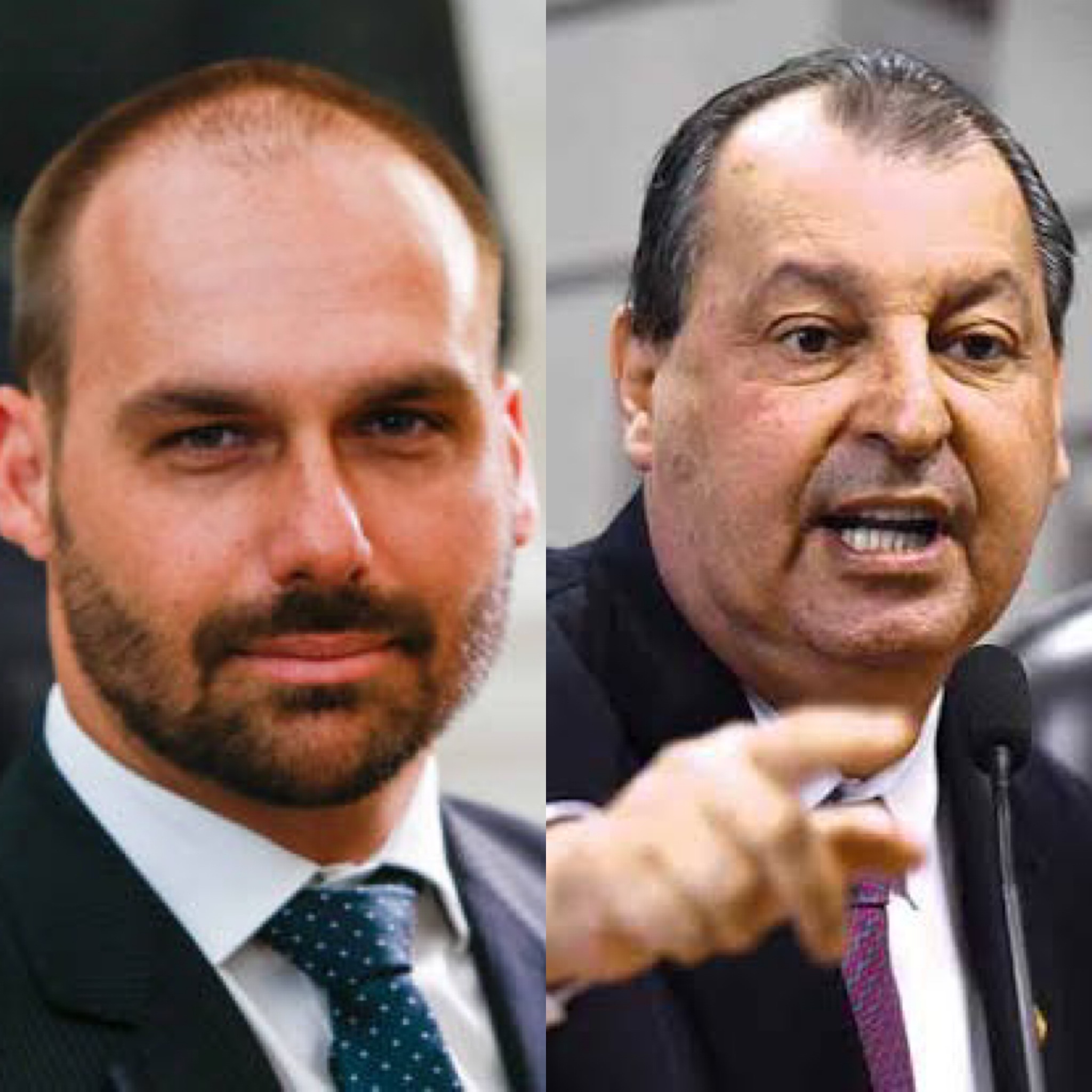 No momento, você está visualizando Eduardo Bolsonaro desobedece justiça e não paga Omar Aziz