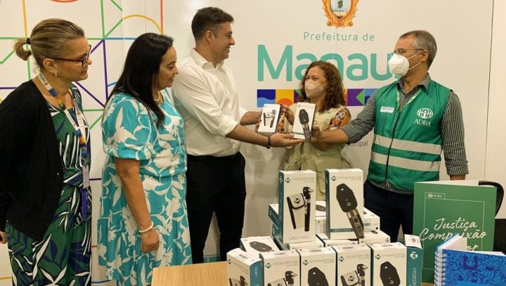 Leia mais sobre o artigo Manaus recebe da Unicef doação de equipamentos para exames oculares e auditivos em crianças