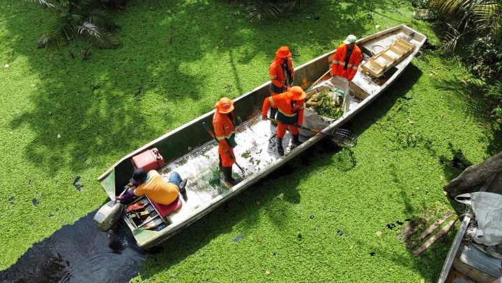Leia mais sobre o artigo Prefeitura e Yamaha realizam ação de limpeza em igarapé de Manaus