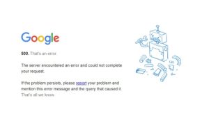 Leia mais sobre o artigo Google fica fora do ar nesta segunda