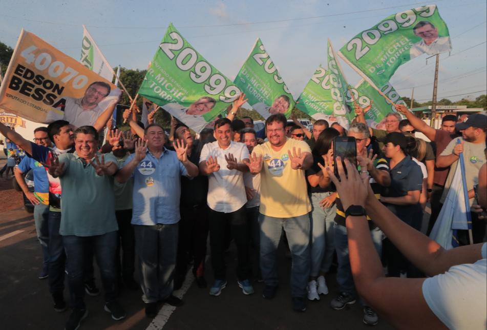 No momento, você está visualizando Em Manacapuru, Wilson Lima reúne 7 mil pessoas e destaca entregas para o município