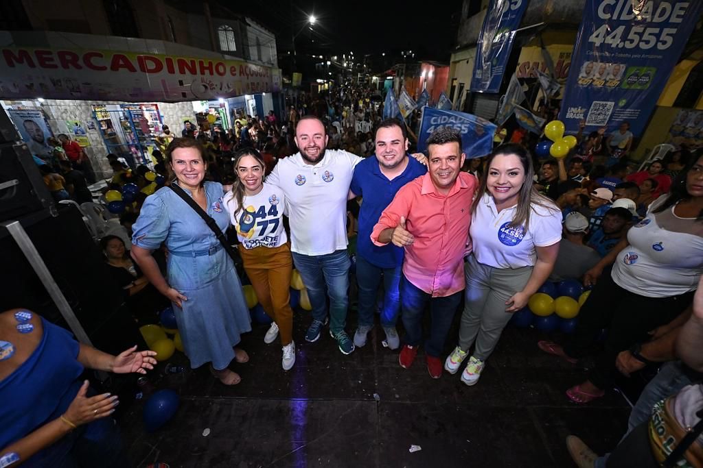 No momento, você está visualizando Roberto Cidade mobiliza grande número de apoiadores na zona Norte de Manaus