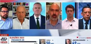 Leia mais sobre o artigo Jornalista da Jovem Pan lamenta resultado da eleição: ‘Não gostaria de dar essa notícia’￼