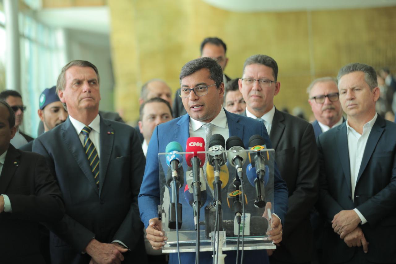No momento, você está visualizando Wilson Lima reafirma apoio a Jair Bolsonaro, durante encontro com presidente em Brasília