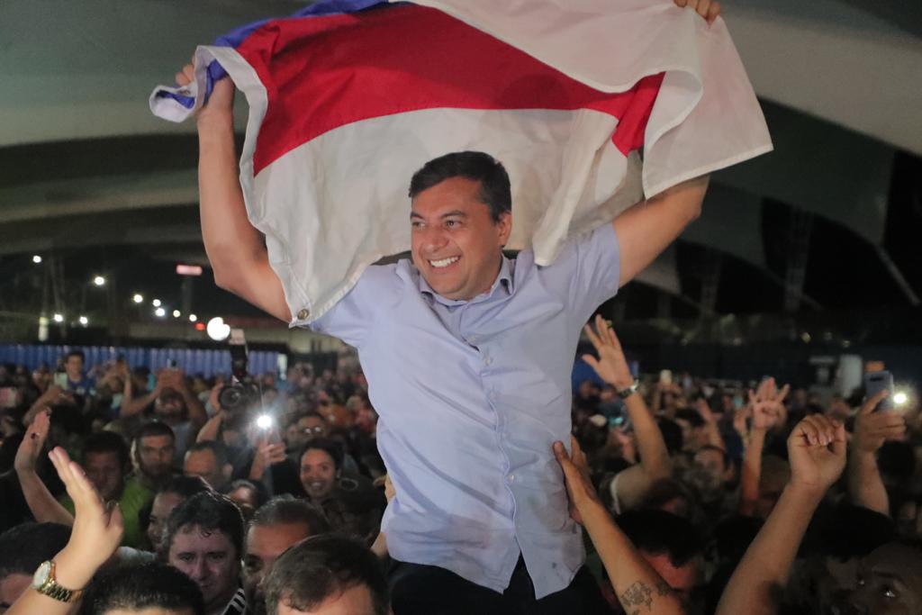No momento, você está visualizando Wilson Lima lidera com 58% das intenções de votos na primeira pesquisa do 2º turno