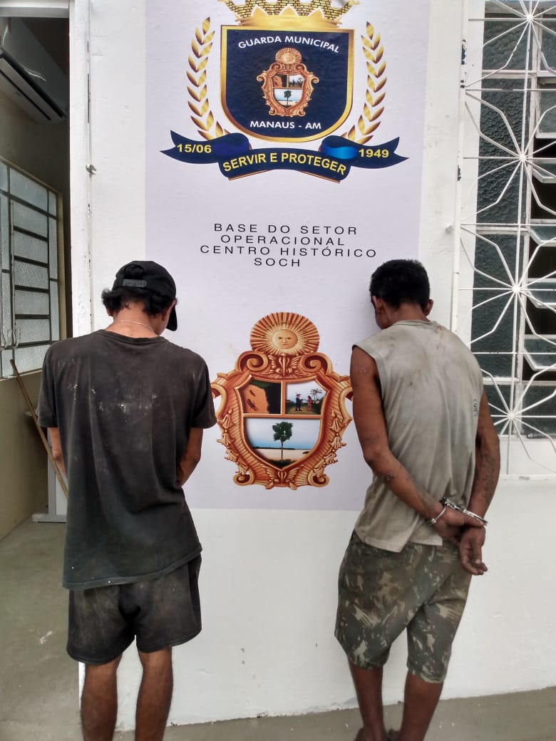 No momento, você está visualizando Guarda Municipal de Manaus prende homens em flagrante durante furto a prédio público