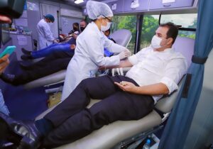 Leia mais sobre o artigo Presidência de Roberto Cidade na Aleam reforça o incentivo à doação de sangue por meio do programa ‘Doador Legal’