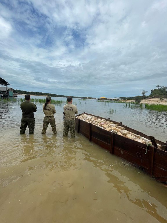 No momento, você está visualizando PF apreende duas toneladas de drogas no Amazonas