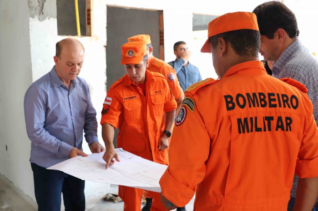 No momento, você está visualizando SSP-AM vistoria construção do Canil do Corpo de Bombeiros do Amazonas