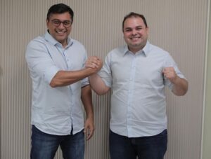 Leia mais sobre o artigo Wilson Lima declara apoio à reeleição de Roberto Cidade à presidência da Aleam